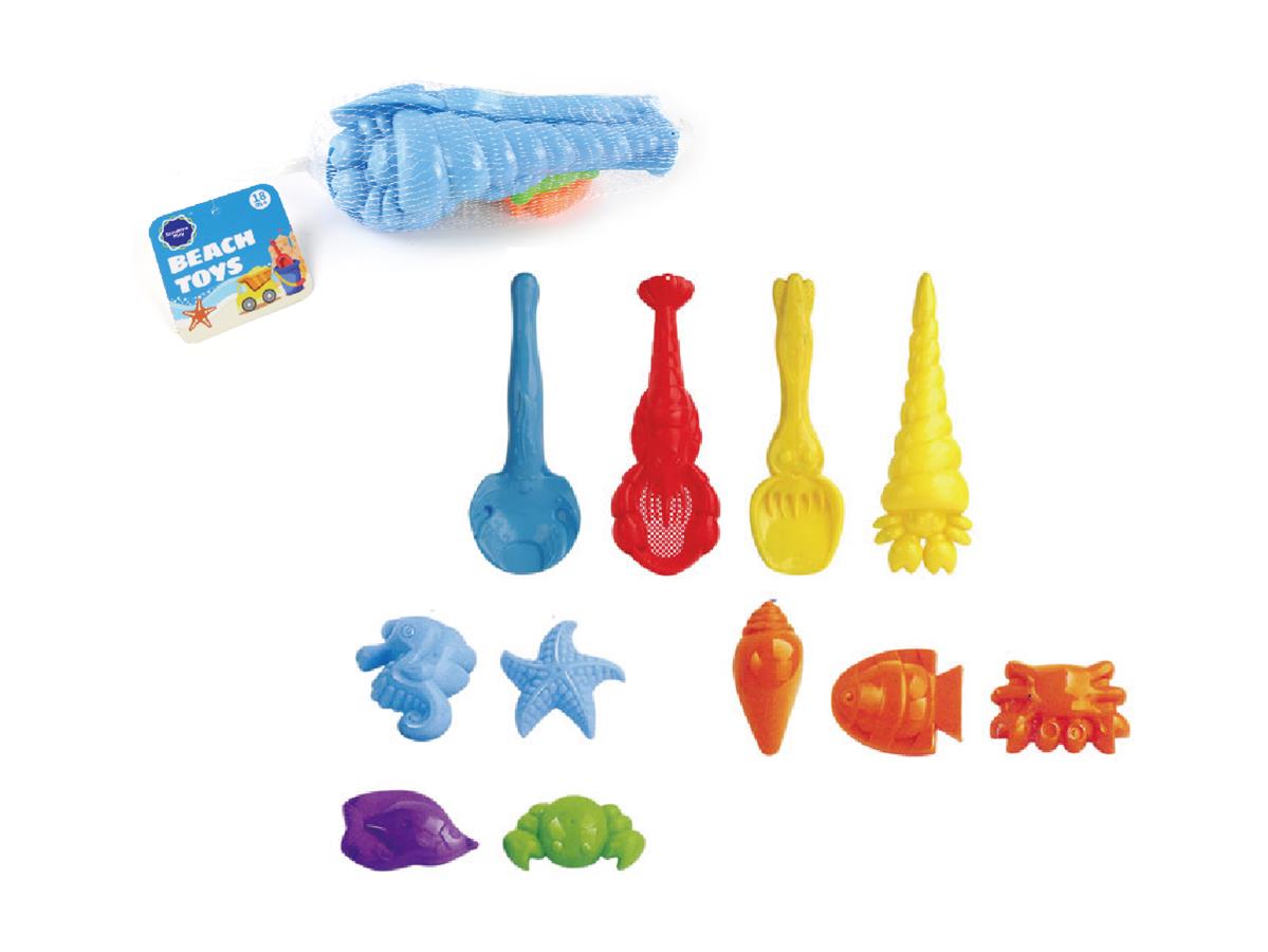 SMALL FISH SHOVEL (4PCS) W/7 PIECES ACCESSORY