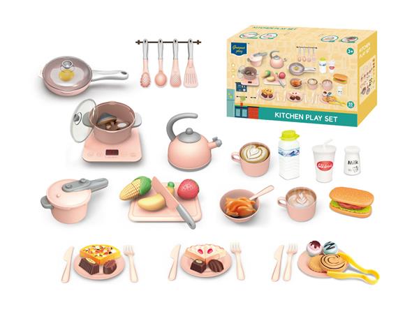KITCHEN PLAY SET 55PCS