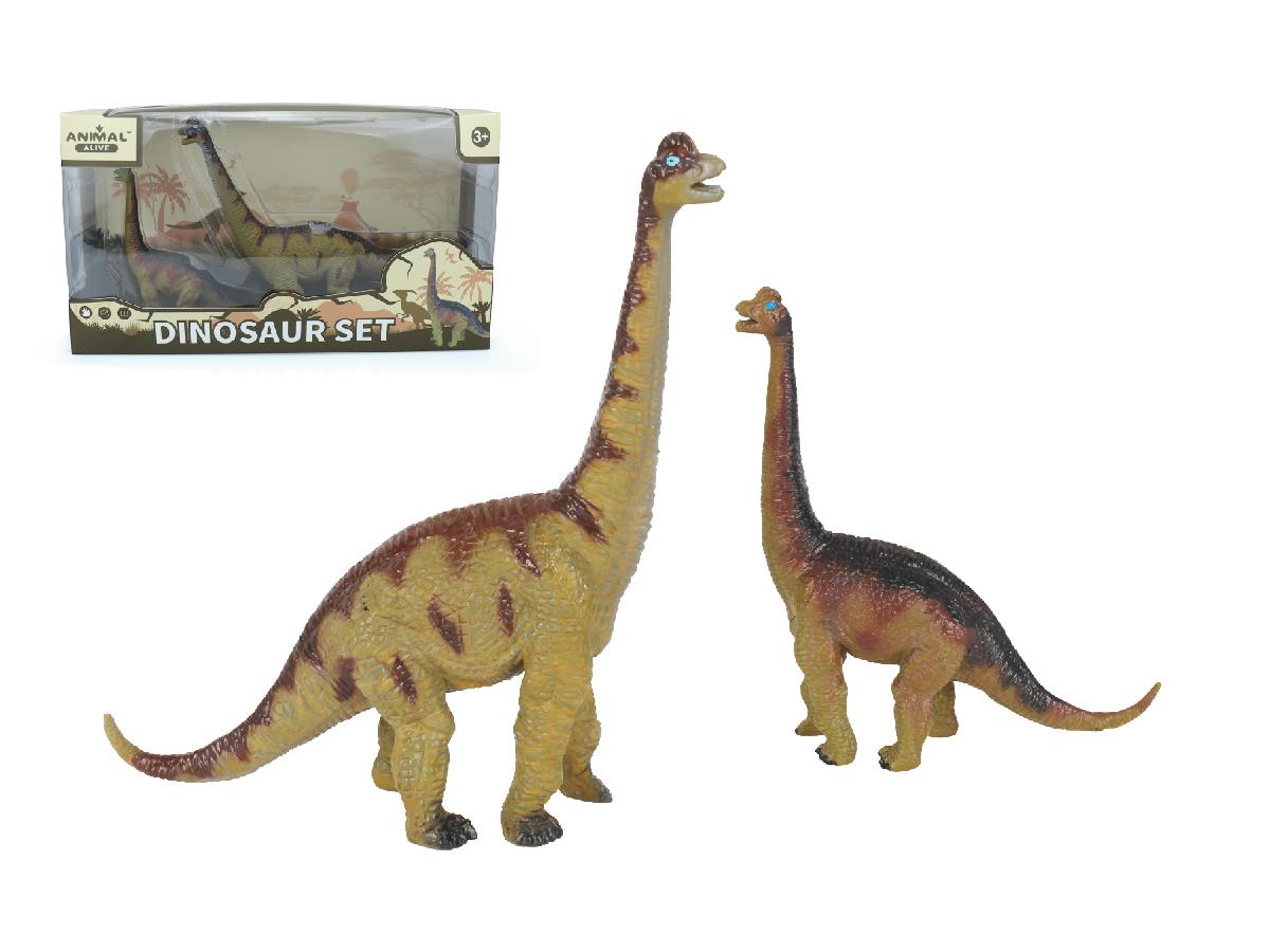 BRACHIOSAURUS PARENT-CHILD SET 2PCS