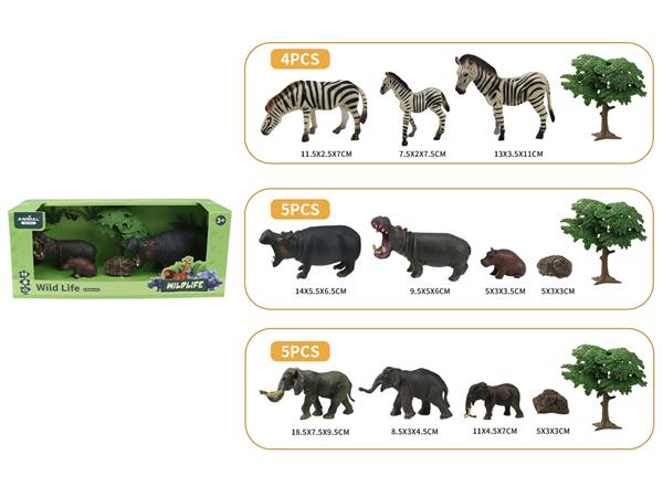 WILD ANIMAL MODEL, 3 MIX